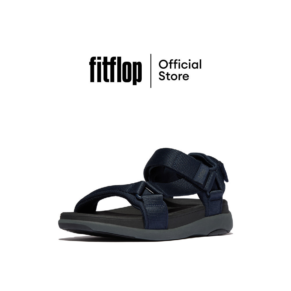 FITFLOP F-MODE GO ADJ.WEBBING B/S รองเท้าแตะแบบรัดส้นผู้ชาย รุ่น IW6-399 สี BLUE