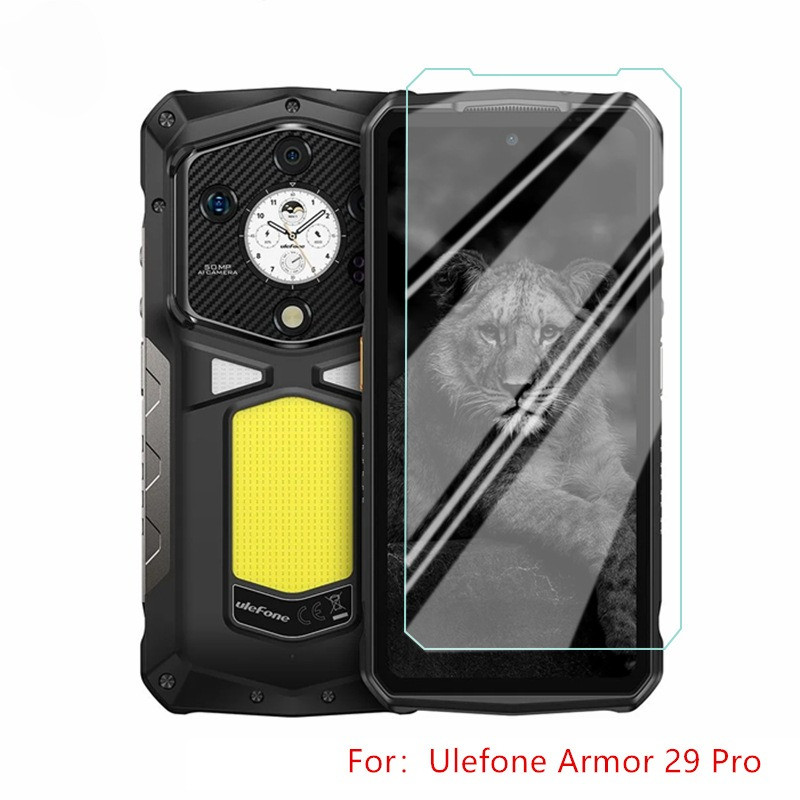 สําหรับ Ulefone Armor 34 33 30 29 28 27T Pro Clear 9H กระจกนิรภัยป้องกันหน้าจอเกราะ 29Ultra 28Ultra 