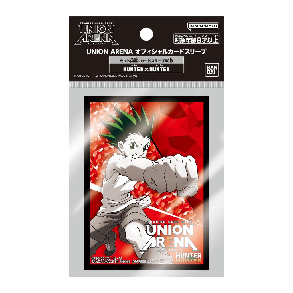 BANDAI UNION ARENA Official Card Sleeve HUNTER×HUNTER