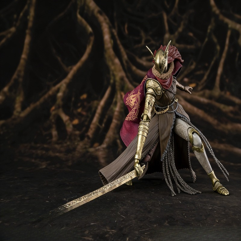 Elden Ring Action Figure ของเล่น SHF Valkyrie Malenia Movable Joint Model เครื่องประดับ
