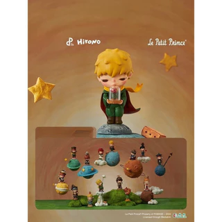 POPMART Hirono Le Petit Prince ซีรีส์เจ้าชายน้อย ของเล่นศิลปะของแท้