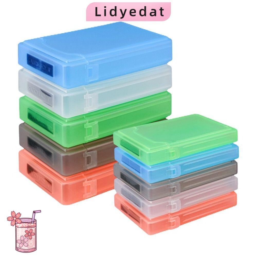 LIDYEDAT165 กล่องเก็บฮาร์ดไดรฟ์, กล่องเก็บของ HDD ขนาด 3.5 นิ้วพลาสติก, กล่องเก็บของฮาร์ดไดรฟ์ภายนอก 2.5 นิ้ว