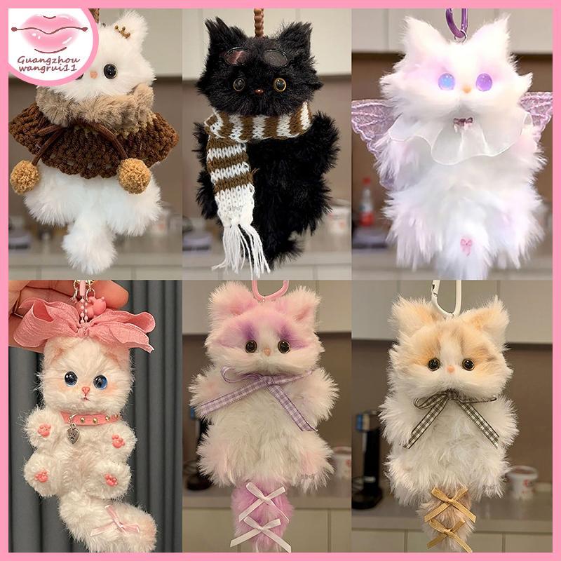 [GZ] Kawaii ตุ๊กตาลูกแมวจี้ทําด้วยมือ Diy วัสดุ Paage เด็กผู้หญิงของเล่นเด็กน่ารักแขวนของขวัญ TH