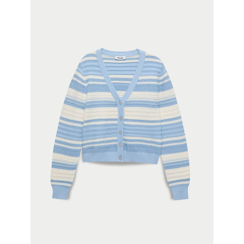[Pomelo] เสื้อคาร์ดิแกนลายทาง / Striped Cardigan