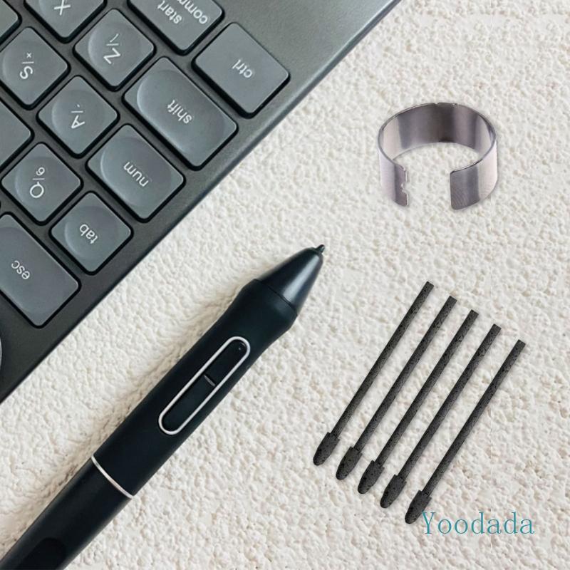 Yoo 5 10 ชิ้นสักหลาด Nibs ชุด PN06F สําหรับ PW550 PW550S PW600 PW600S ผู้ที่ชื่นชอบศิลปะดิจิตอลและผู