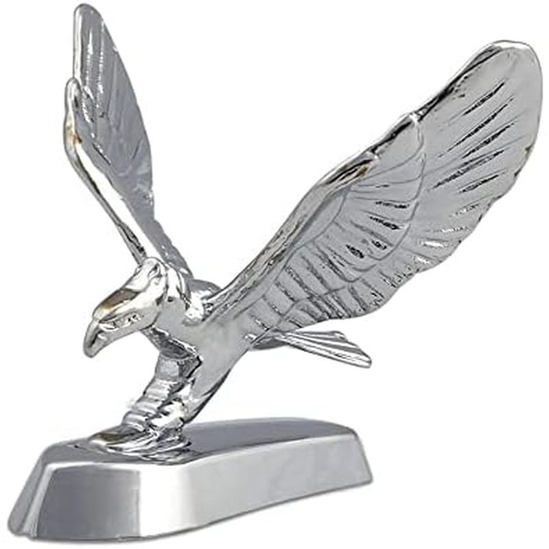 Flying Eagle Hood เครื่องประดับสติกเกอร์นกโลโก้เหมาะกับรถ 3D Stand Hood Bonnet Univeral ตราสัญลักษณ์