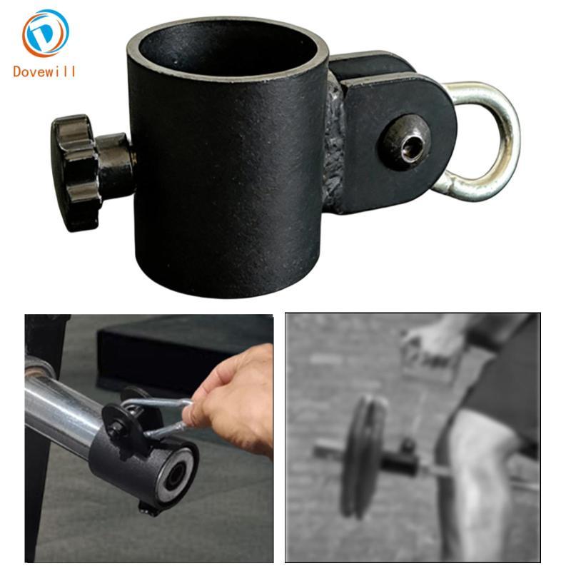 Dovewill แบบพกพา T Bar แถวแพลตฟอร์มเหล็ก Gym Pulley บาร์อุปกรณ์ฝึกกล้ามเนื้อ T Bar Grip สําหรับออกกํ