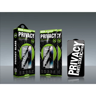 ฟิล์มกระจกเต็มจอกันมองESDป้องกันไฟฟ้าสถิตย์สำหรับiphone16promax 15pro 14plus 13promax 11 XR 12 12PROMAX 17PROMAX
