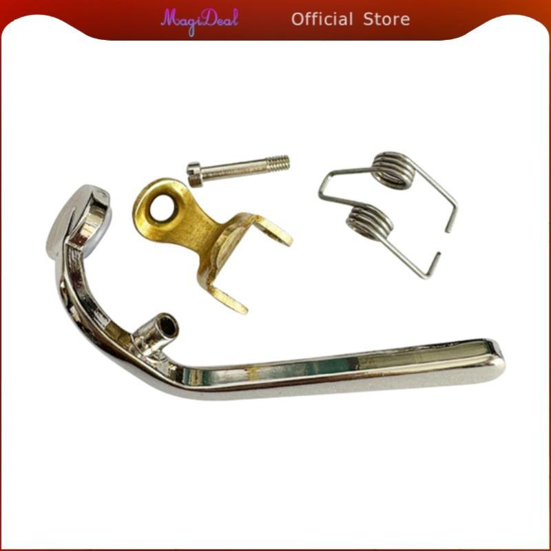 [MAGIDEAL] Trombone Water Key Aluminium Alloy Spit Valve Mounting Kit ซ่อมเครื่องดนตรีสําหรับ Tenor Trombone