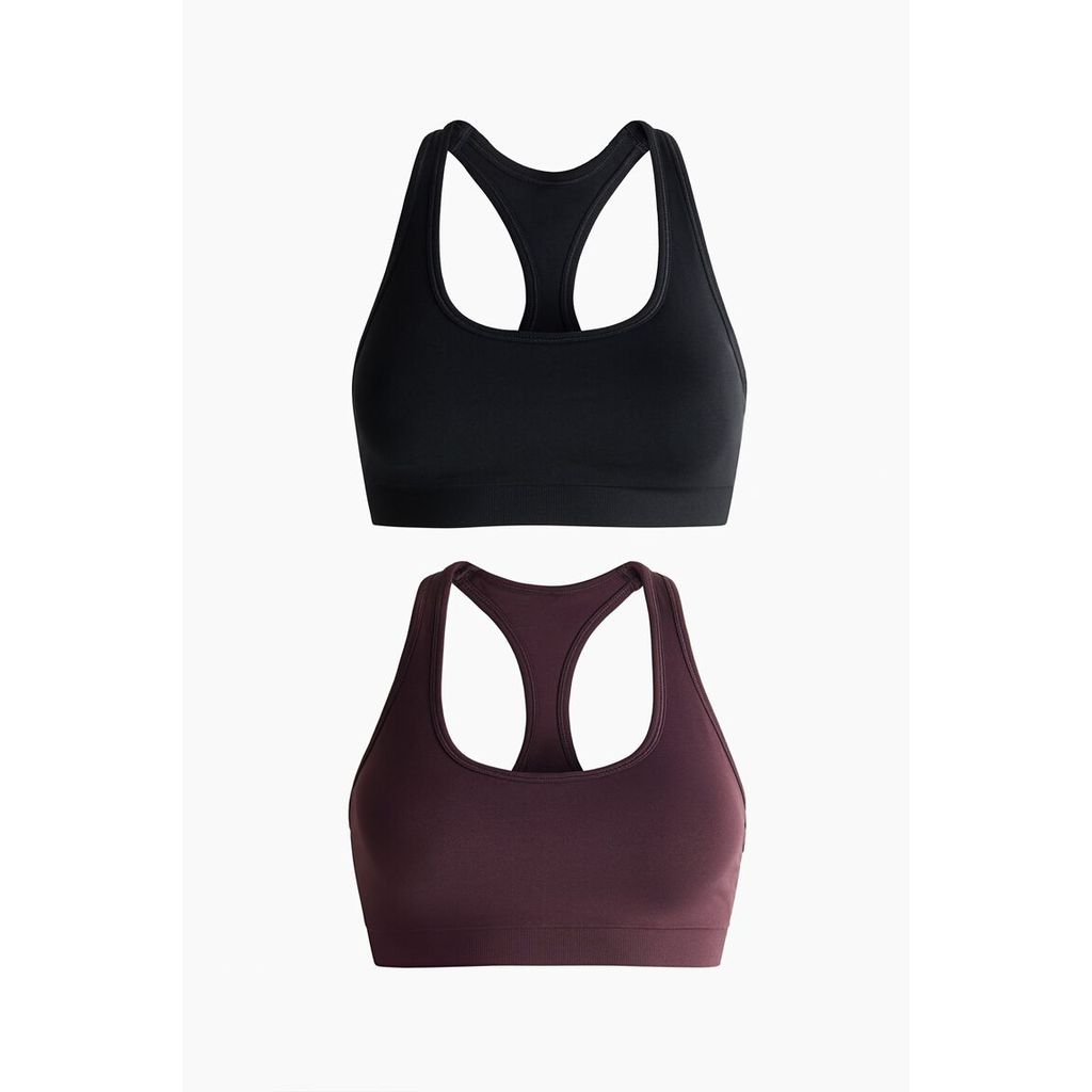 H&M(เอชแอนด์เอ็ม) ชุดสปอร์ตบราไร้ตะเข็บ 2 ชิ้น พร้อมเทคโนโลยี DryMove™ ผู้หญิง 1325859_3