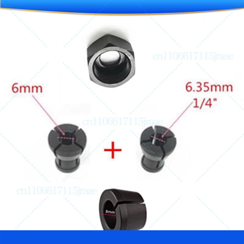 Collet Cone Nut สําหรับ MAKITA RT0700C RT0700CX2 RT0700CX3 RP0900 RT0701 3621 3621A 3620 MT361 RT070
