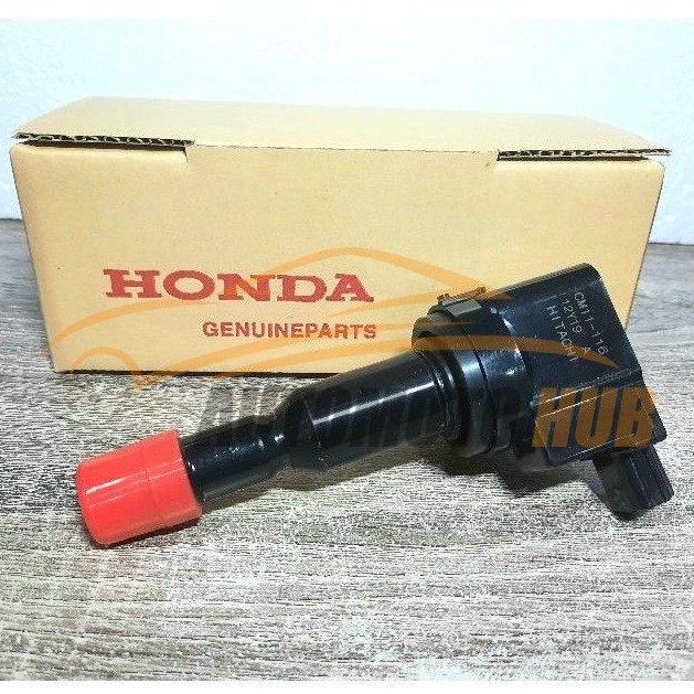 คอยล์จุดระเบิด Honda city jazz 2009-2013 แท้ห้าง i-vtec Freed Brio Part No.30520-RB0-003 1 ตัว (CM11