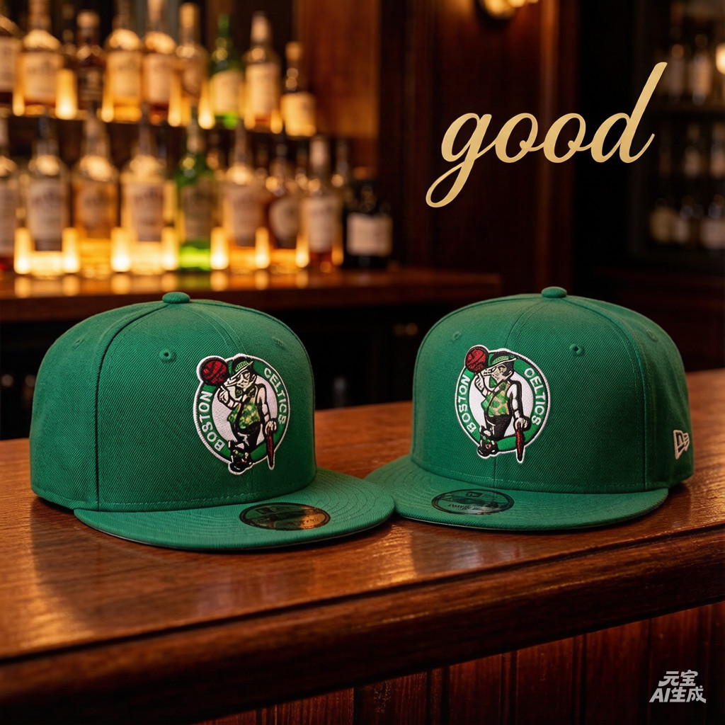 ใหม่ ERA 9FIFTY Boston Celtics Basic 9FIFTY Snapback หมวกป้องกันแสงแดดแฟชั่นกลางแจ้ง Unisex-สีฟ้า