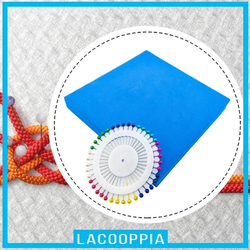 [Lacooppia] Square Kumihimo Disk Handmade Weaving Disk พร้อม Pins ตําแหน่งสําหรับสร้อยข้อมือ DIY ทํา