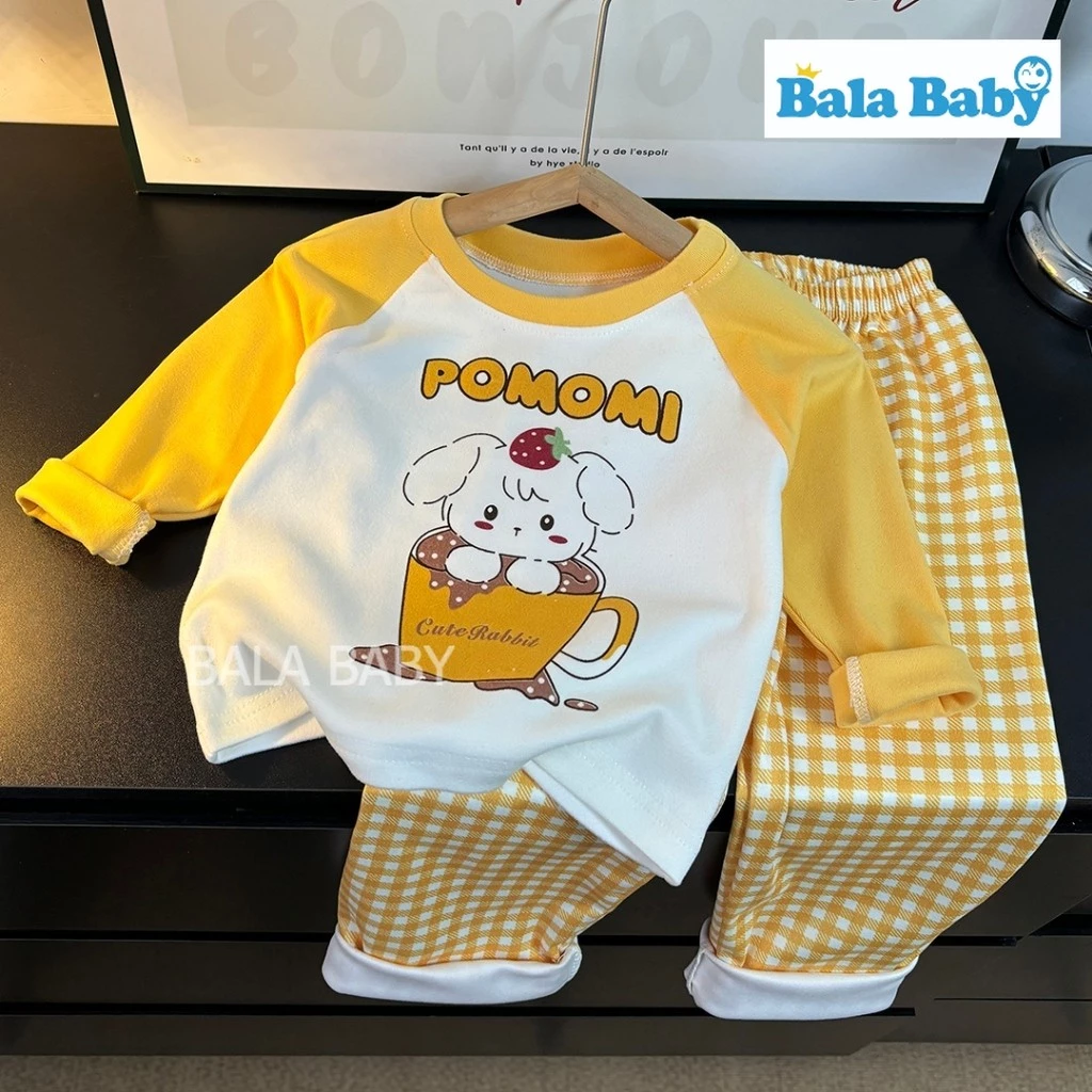 ชุดลำลองเด็ก เสื้อแขนยาว+กางเกงขายาว ชุดแฟชั่นเด็ก Size80-120cm CXT10 thumbnail 5