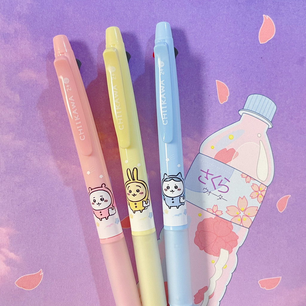 ญี่ปุ่น chikawa chikawa Limited สไตล์ใหม่เสื้อกันฝนปากกาลูกลื่นปากกา