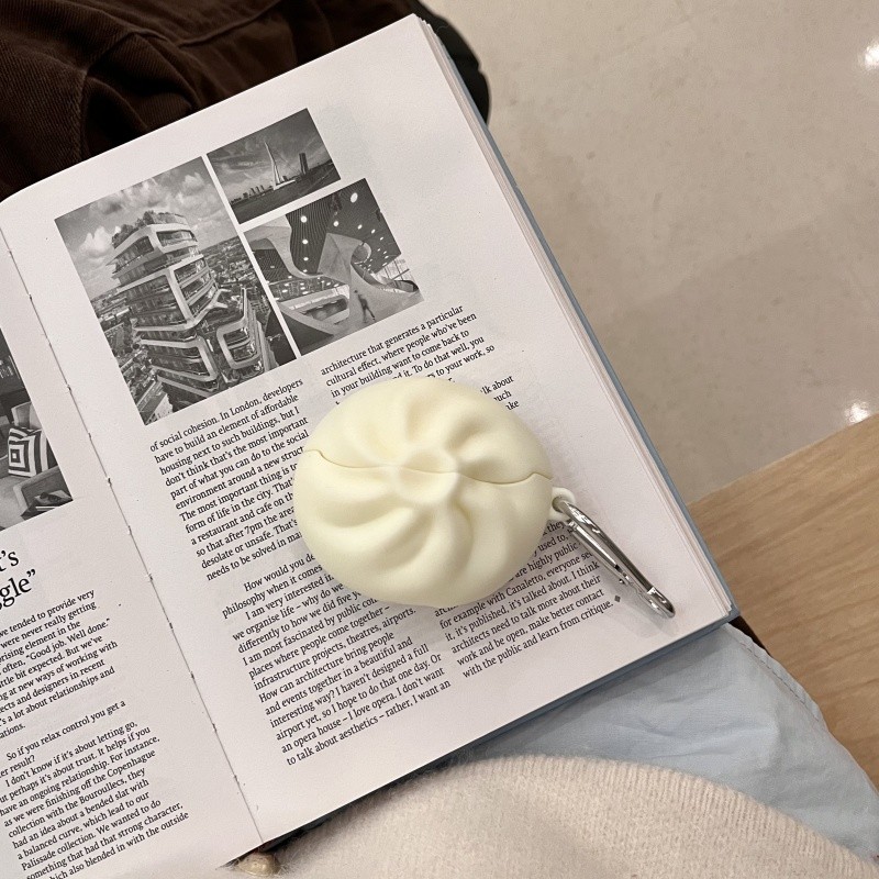 คุณภาพดีCase สําหรับ Huawei FreeBuds 7i/6i/5i/4/4E/SE 2/SE 3/ฟรีคลิป/ฟรีคลิป 2 ออกแบบใหม่ขนมปังนึ่งซ