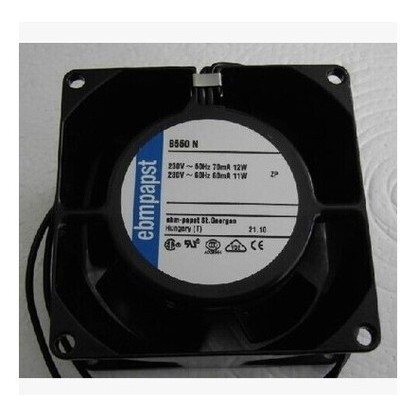 ยี่ห้อใหม่ Original ebmpapst 8556N 8038 230V โลหะทั้งหมดพัดลมระบายความร้อน Axial Fan