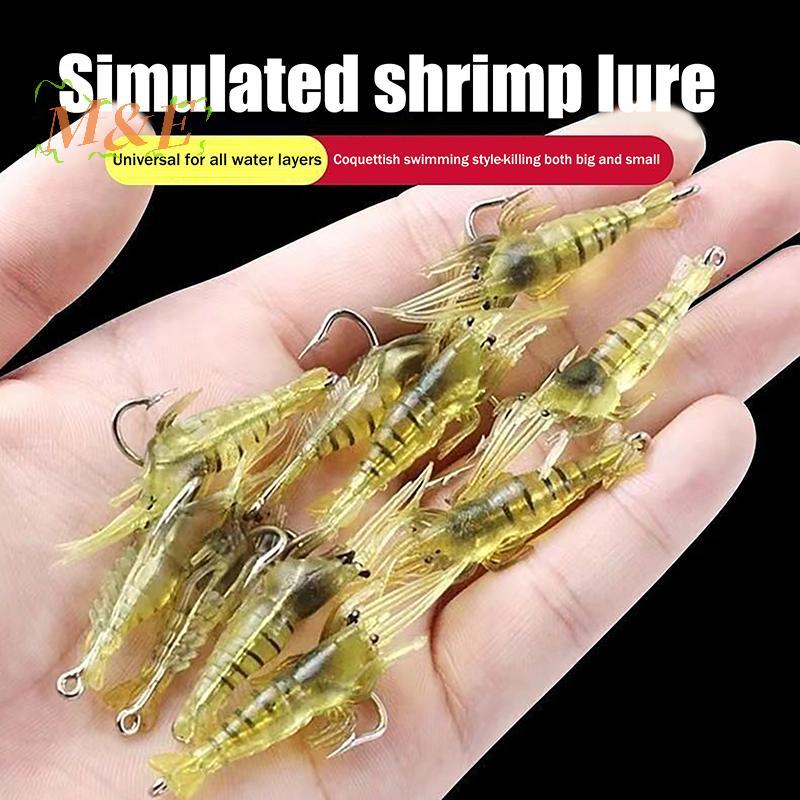 [M&E] 510/20 ชิ้น Goture สําหรับน้ําเค็มน้ําจืดชุดเหยื่อเรืองแสงพร้อมตะขอและลูกปัดคม [ใหม่]