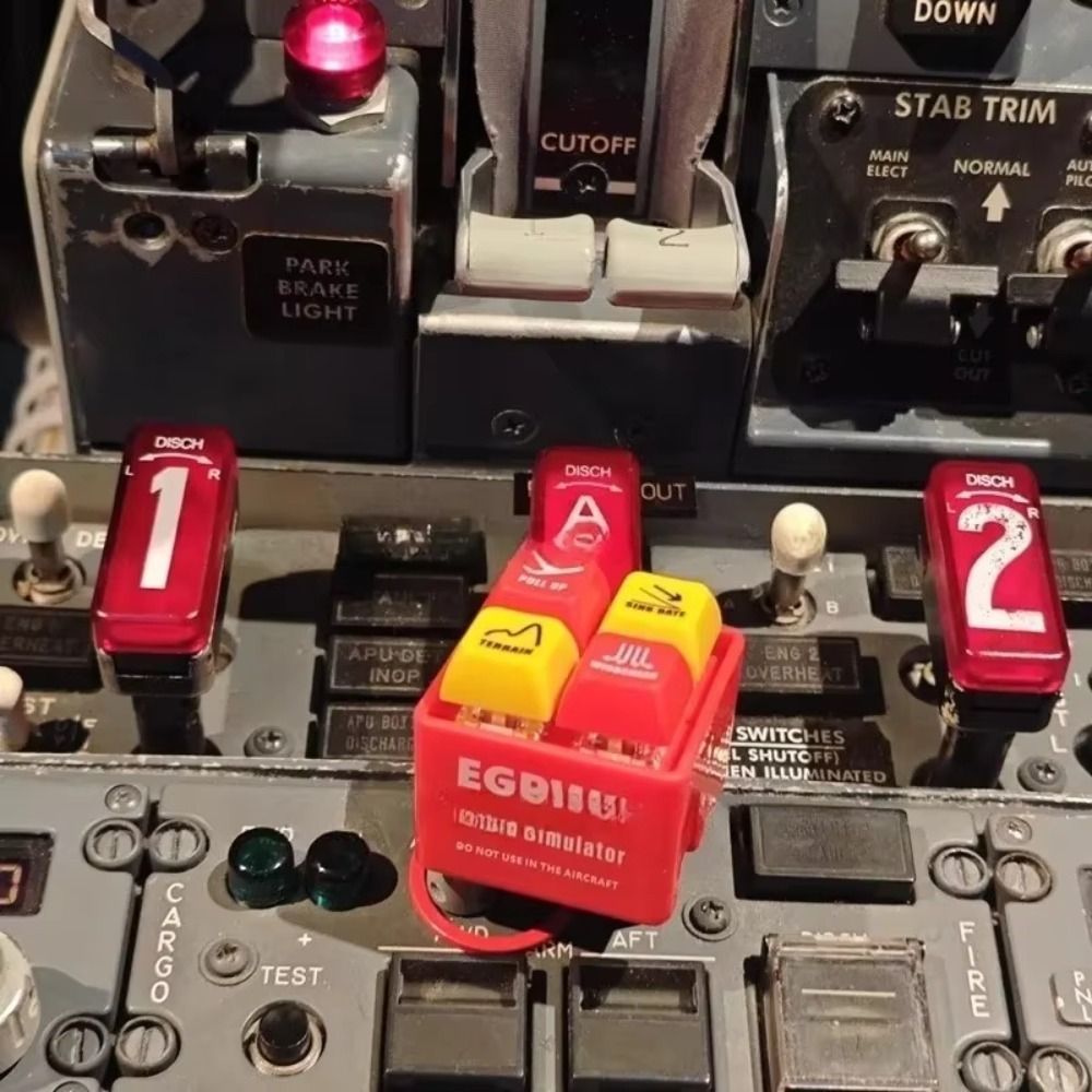 โซนาร์ เครื่องจําลองเตือน เช่น, 737 แอร์บัส จําลองนักบินพวงกุญแจ, จี้แบบพกพาเสียงเอฟเฟกต์เครื่องบินเส้นทาง 737 เสียงเตือนเด็กของเล่น - รูปที่ 7