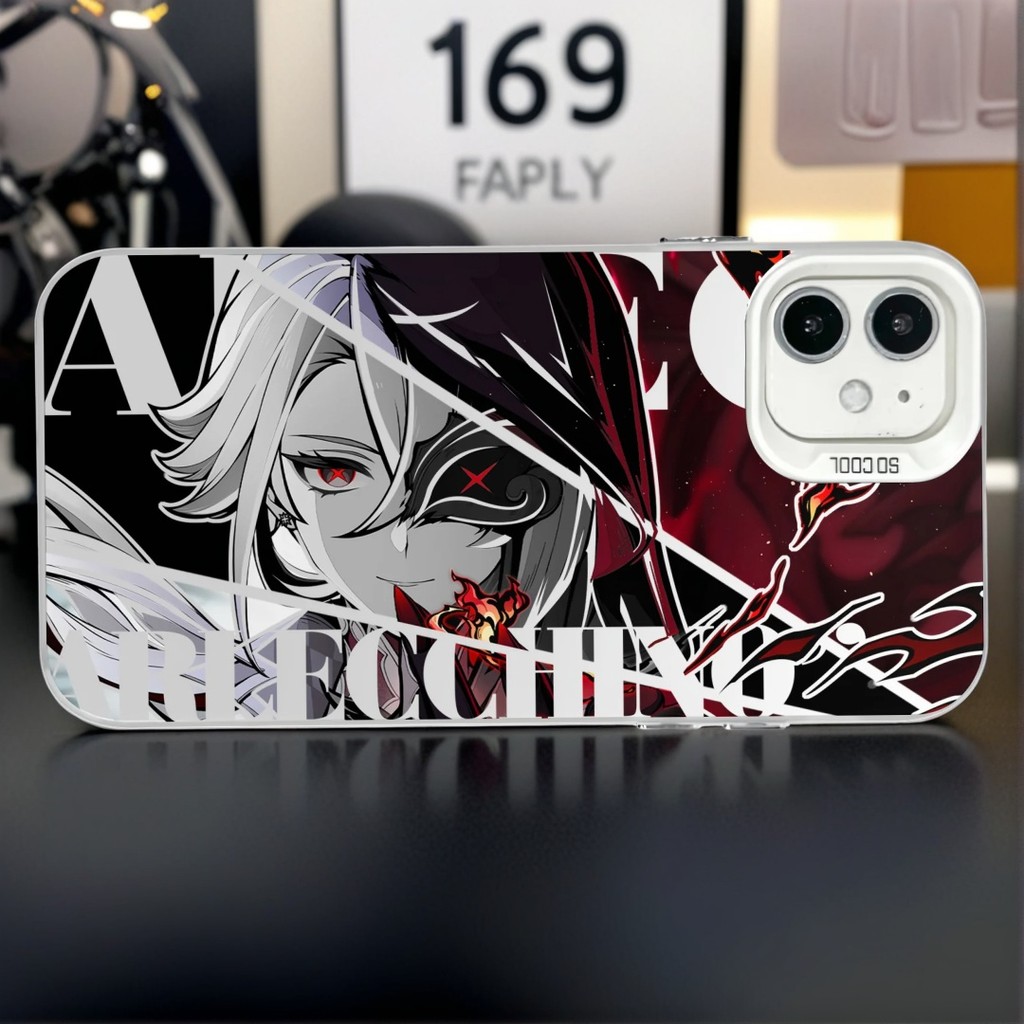 Genshin Impact Arlechinoเคสโทรศัพท์สําหรับInfinix Hot 60i 50 Pro 50i 40iหมายเหตุ 50PRO 40Pro 30i 30 