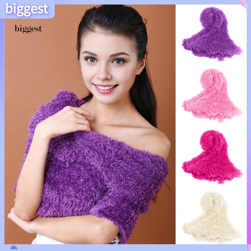 BGT คอห่ออเนกประสงค์ฤดูหนาวผ้าพันคอผ้าพันคอตุ๊กตาสีสันสดใสสําหรับเดินทางกลางแจ้งชายหาดอเนกประสงค์ Ne