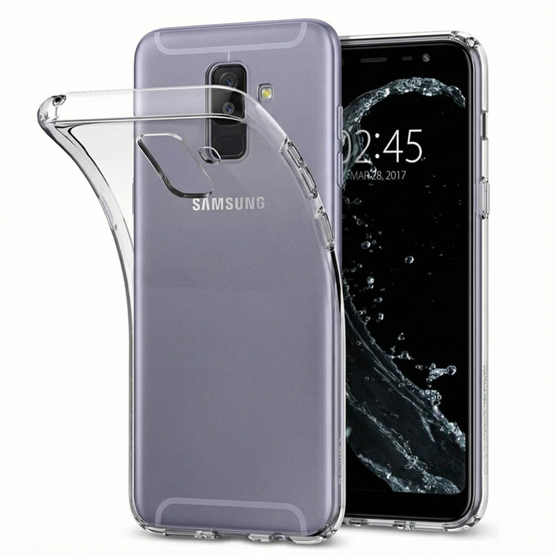 สําหรับ Samsung Galaxy J8 2018 6.0 นิ้ว SM-J810F J810G J810Y J810GF J810M นุ่มซิลิโคนใสยืดหยุ่นกันกร