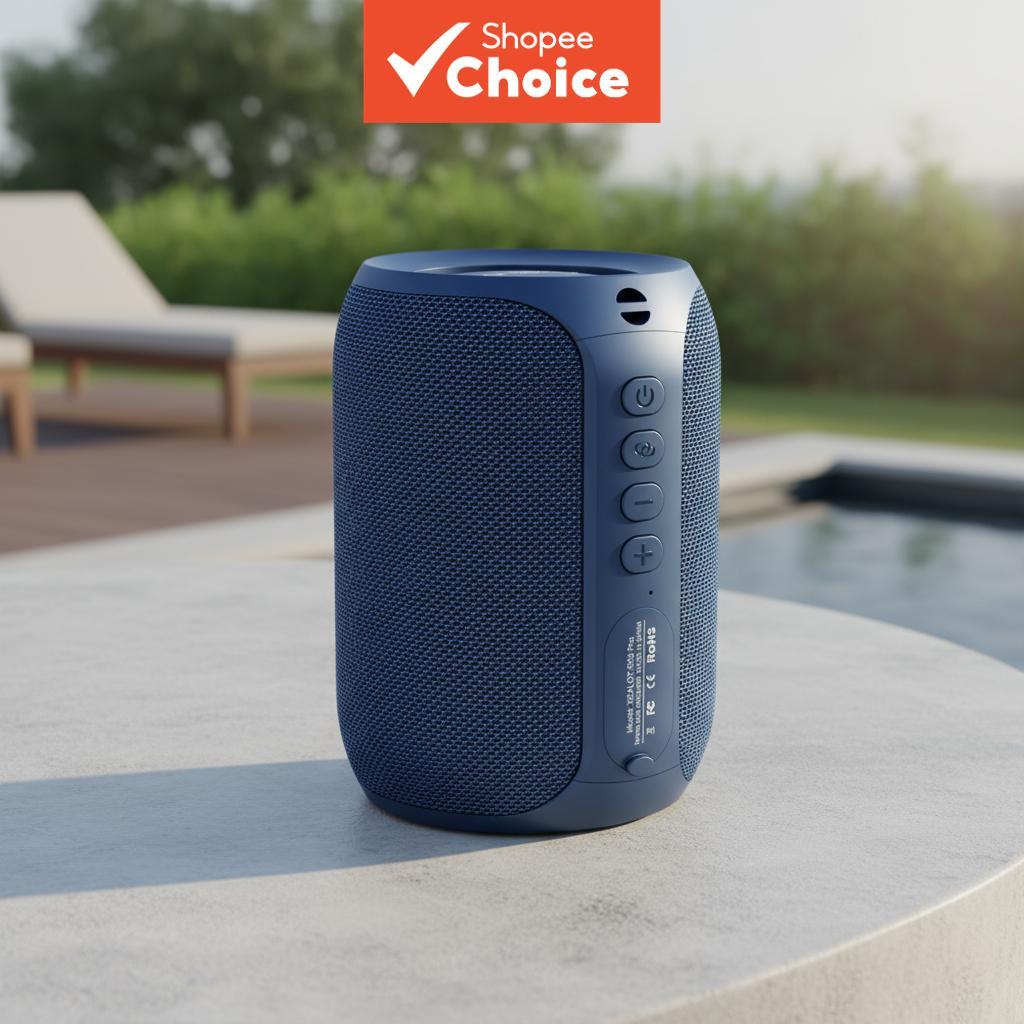 Zealot S32 Pro ลําโพงไร้สาย 15W, ลําโพงซับวูฟเฟอร์พกพาสําหรับกลางแจ้ง, เชื่อมต่อคู่, แบตเตอรี่ 3600m