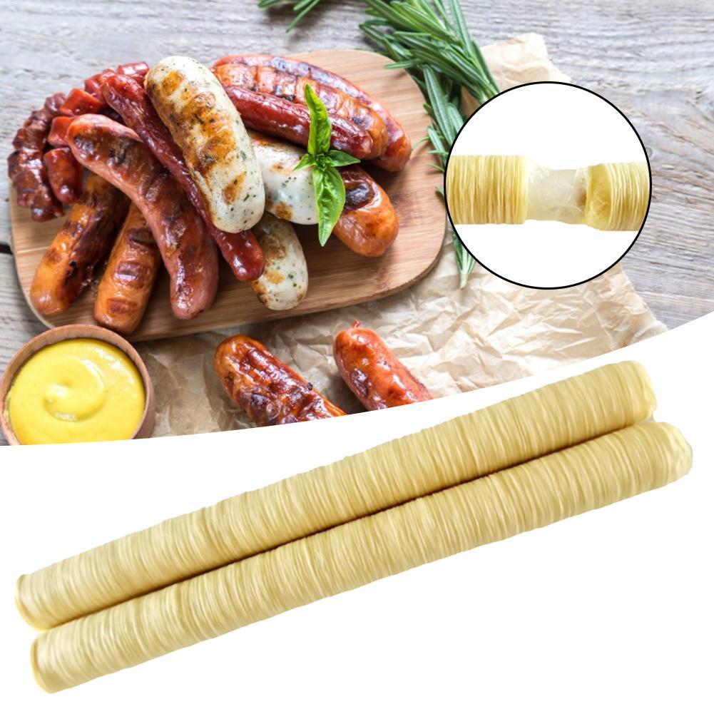 Collagen Casings For Home Sausage Making 14m*26mm Collagen Sausage Casings For Sausage Maker Machine