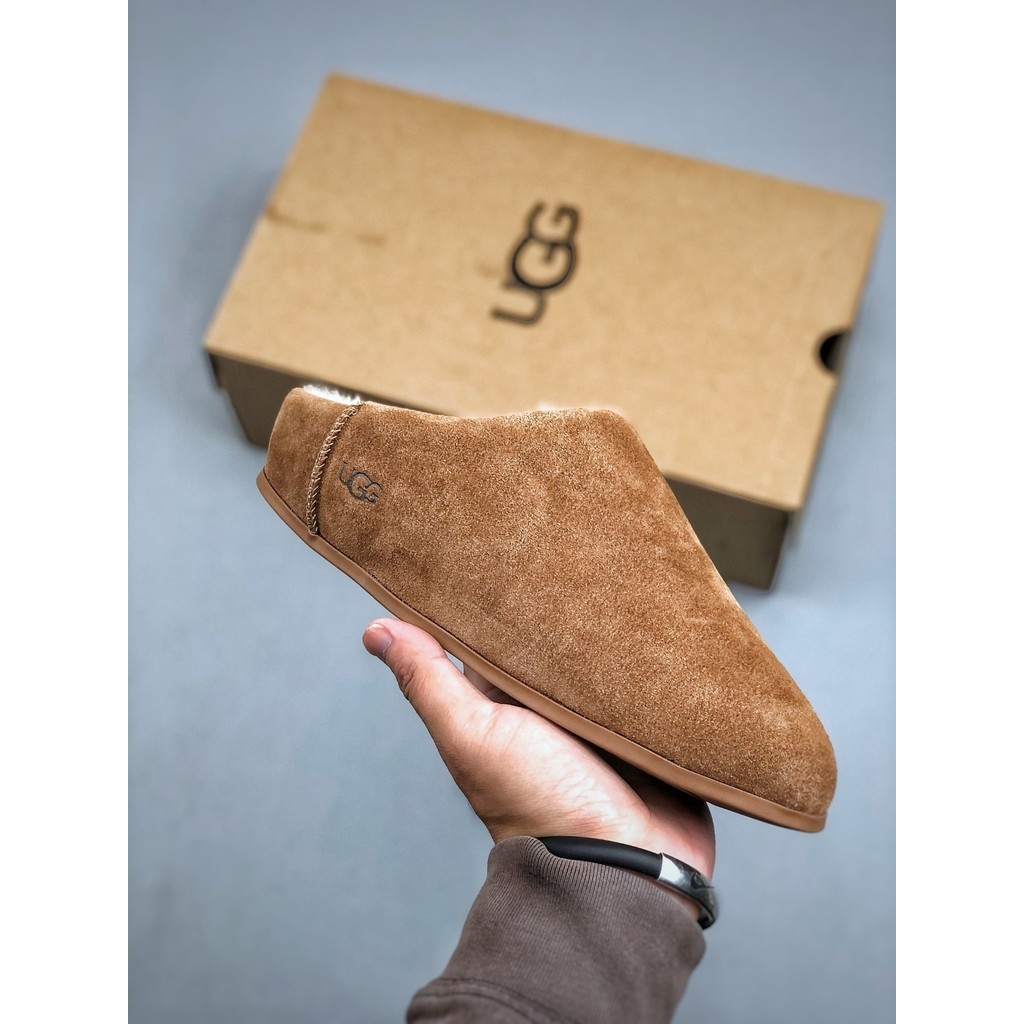 UGG Snow Boots ฤดูใบไม้ร่วงฤดูหนาวSheepskin Integrated All-Match Anti-Slip Warm Cotton Shoes รองเท้า