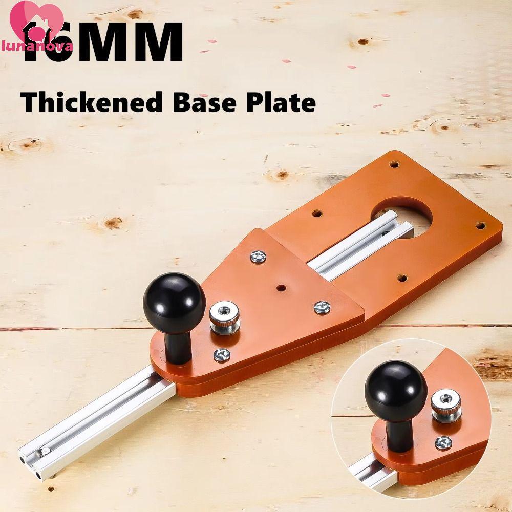 ตัดแต่ง LUNANOVA|Ergonomic Ball Handle Adjustable Guide Swivel Cuting Jig, Comfort Grip Professional