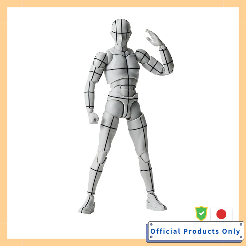 TAMASHII NATIONS S.H. Figuarts Body-chan Body-kun Sports Edition Wireframe Figure