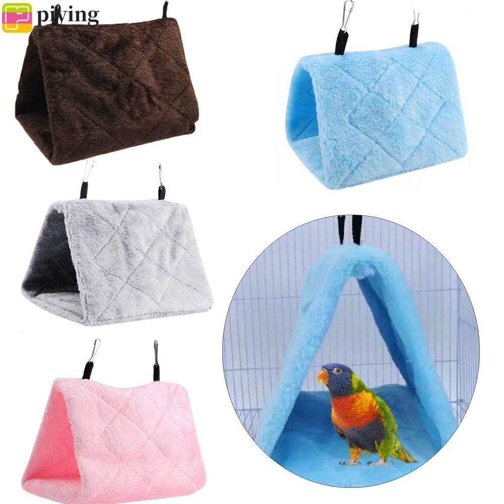 PIYING เต็นท์นกแก้ว Starling Bird Hut ของเล่น Sleep Happy Hang Cave Bed