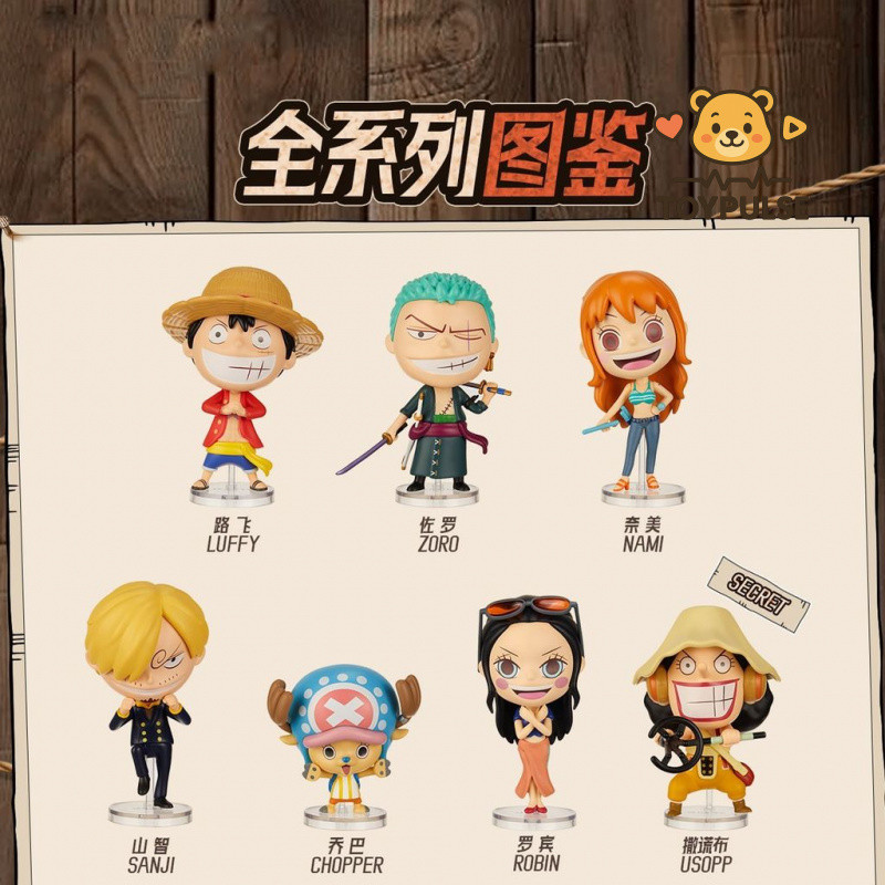 Spike Price MINISO one piece Classic Character one piece Mystery Box one piece Zoro Figure Decorativ