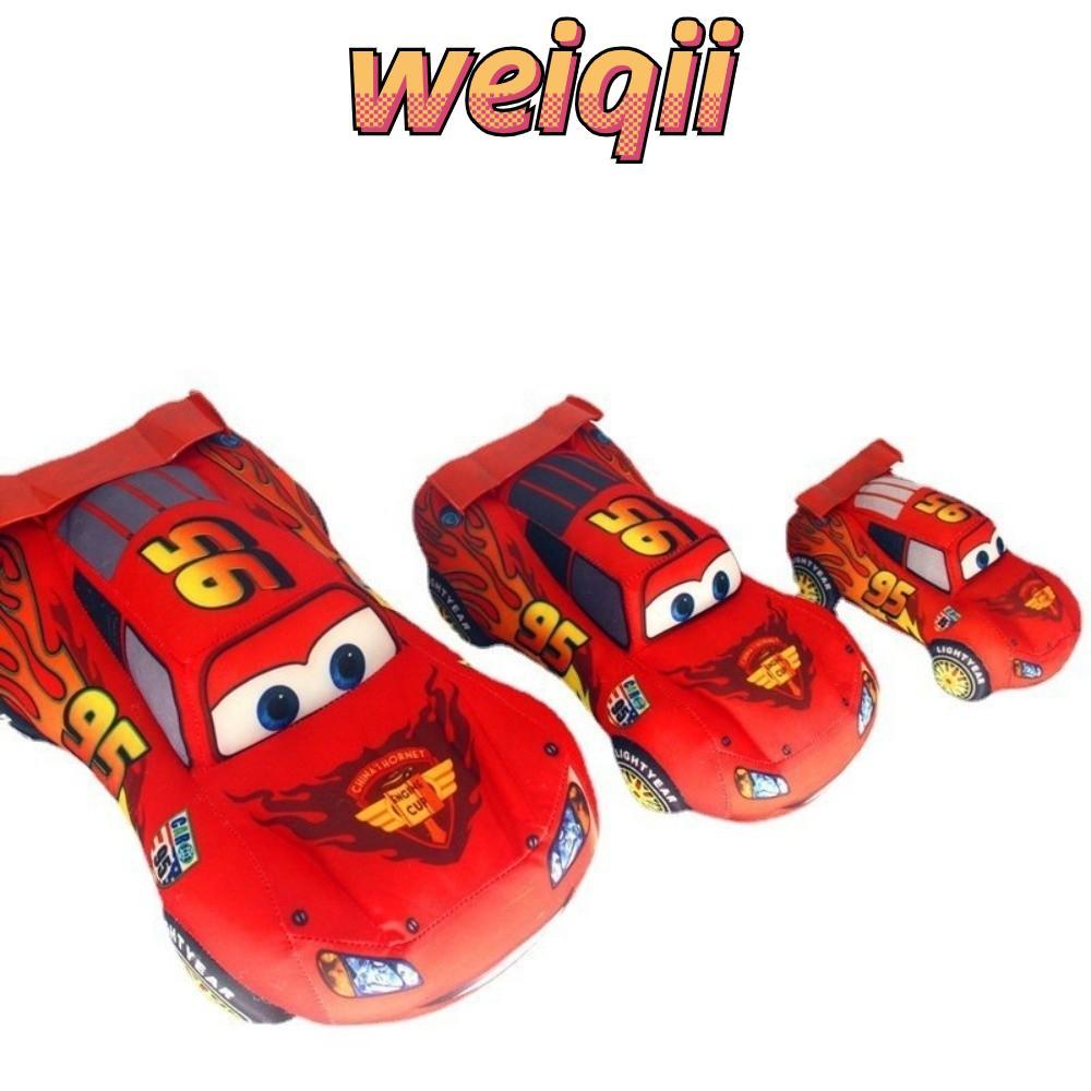 WEIQII Lightning McQueen ของเล่นตุ๊กตา, 17-35 ซม.หมอนเบาะ Pixar Cars 3 ของเล่น, Red McQueen 95 ตุ๊กต