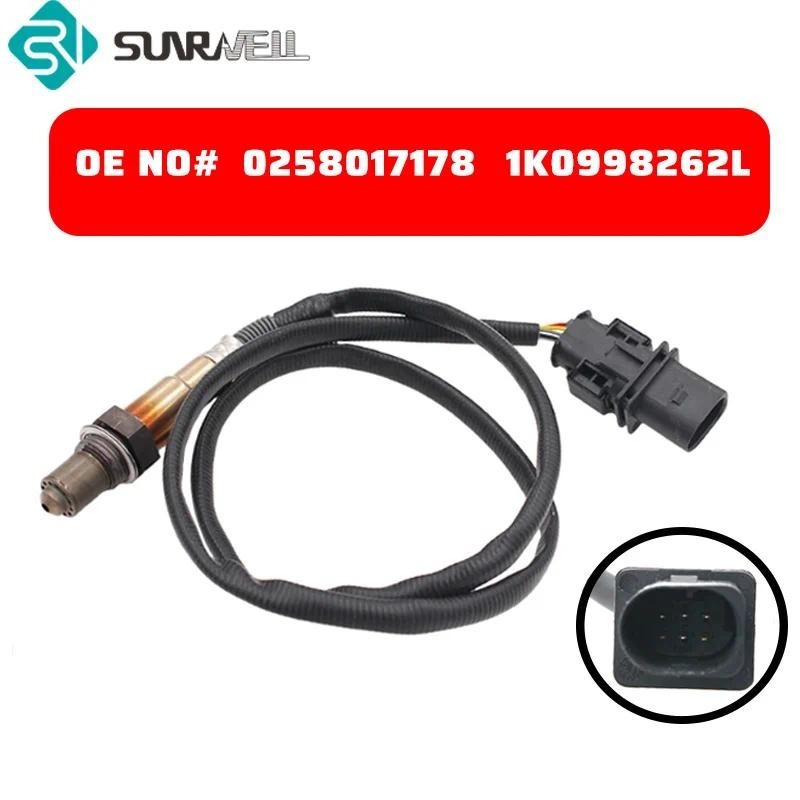 1เค0998262ล 0258017178 เซ็นเซอร์ออกซิเจน Lambda สําหรับ AUDI A1 A3 A4 A5 A6 A8 Q5 Q7 R8 1.4-5.6.0T 2