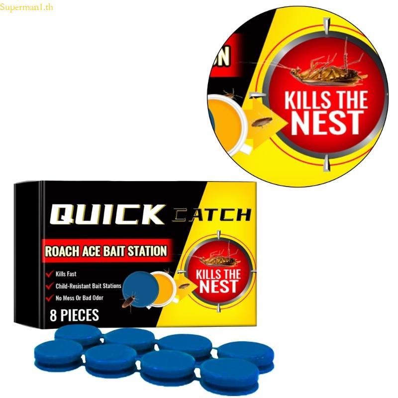 สถานีเหยื่อ Roach ที่ดีที่สุดแมลงสาบ Rach Traps ในร่มกลางแจ้งใช้ Roach