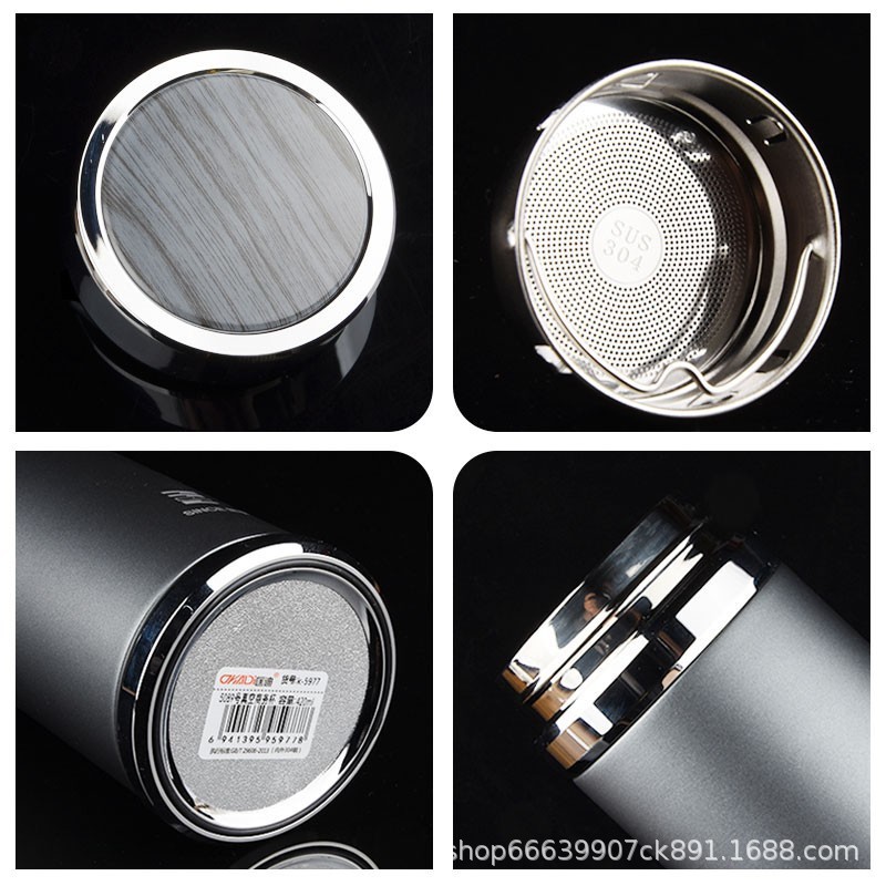 ISCS กวงตี้ ถ้วยเก็บความร้อน5089สํานักงานธุรกิจถ้วยประชุมถ้วยน้ําชายของขวัญถ้วยตัวอักษรการพิมพ์สแตนเ