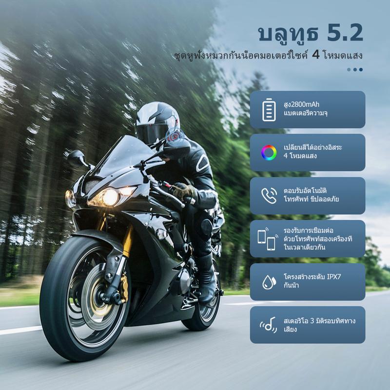 GEARELEC DK02/DK02 plus/DK02 pro ชุดหูฟังบลูทูธ BT5.2  รับสายโดยอัตโนมัติ IPX7กันน้ํา การกำจัดเสียงอ