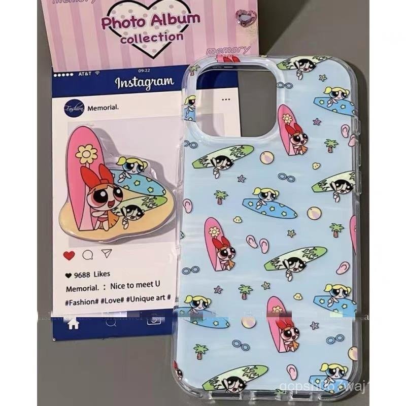 8Pplus12 Apple 13 เคสโทรศัพท์เหมาะสําหรับ/ xrpromax14// สองชั้น/15/16IMD การ์ตูน pro11 LQNE