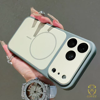 EIRVEXEL เคสแม่เหล็กเข้ากันได้สําหรับ IPhone 17 16 15 14 13 12 Pro Max พร้อมกันชนดูดซับแรงกระแทก และด้ามจับกันลื่น