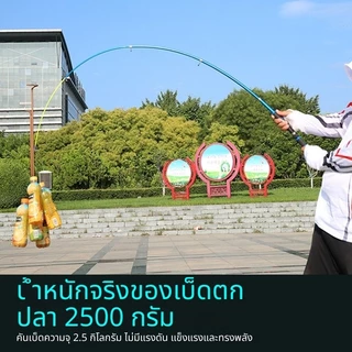 คันเบ็ดแบบยืดไสลด์ 1.8 เมตร 5 สี 6 ส่วนคันเบ็ด 5.2: 1 อัตราทดเกียร์ปั่นม้วนคันเบ็ดตกปลารีล รอกตกปลา รอกสปินนิ่ง