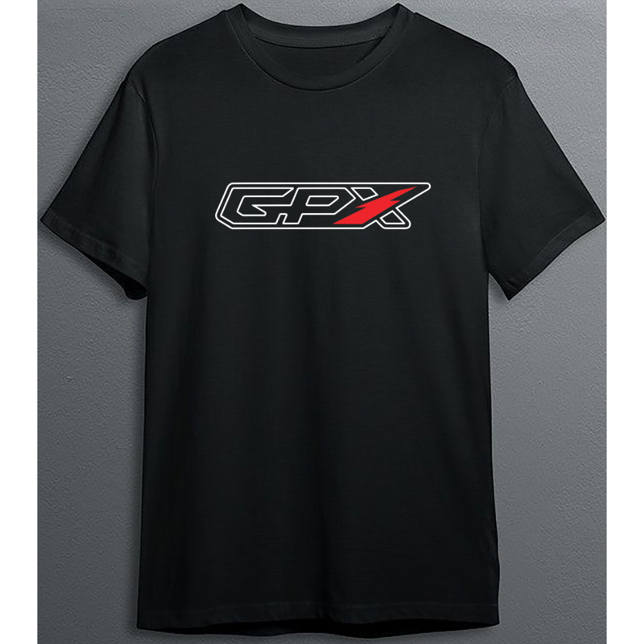เสื้อยืด GPX MOTORCYCLES เหมาะสำหรับสุภาพบุรุษและสุภาพสตรี