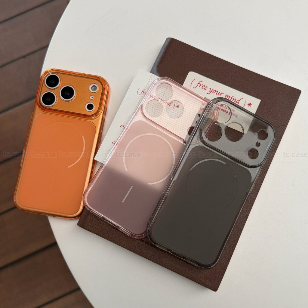 เคสโทรศัพท์ซิลิโคนนิ่ม ดีไซน์หรู บางเฉียบ For iPhone 11 13 17 16 15 14 12 Pro Max 13 ProMax ฝาครอบป้องกันเลนส์แบบด้าน