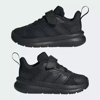 adidas ไลฟ์สไตล์ รองเท้า TENSAUR RUN 4.0 สำหรับเด็กเล็ก เด็ก สีดำ KJ6708
