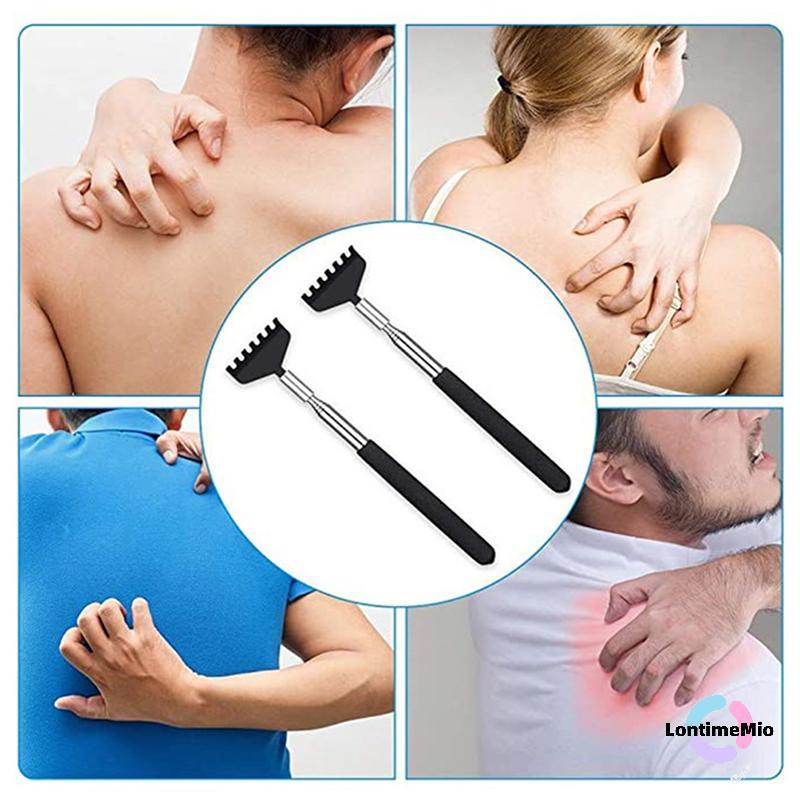 LontimeMio] เหล็กหดคันคราด Scratcher เครื่องมือนวดแบบยืดไสลด์ Ba Scratcher ใหม่