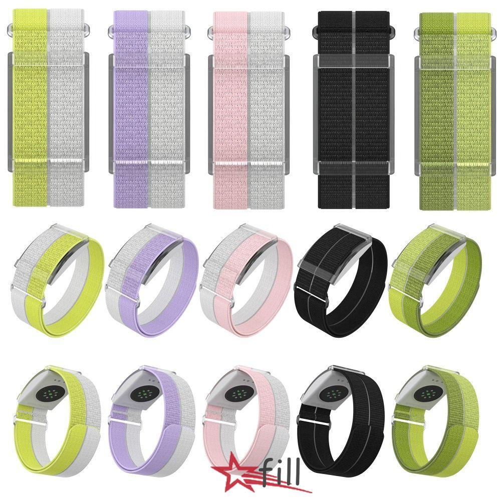FILL Sport Band, Loop Design ไนลอนฟิตเนส Tracker สายคล้อง, คุณภาพสูงปรับ Breathable สายรัดข้อมือสําหรับ COROS Heart Rate Monitor สําหรับชายผู้หญิง
