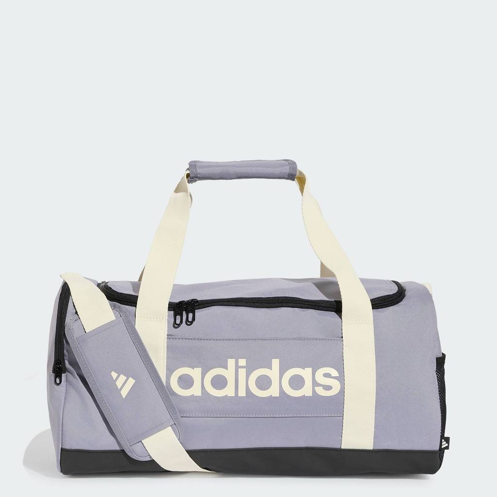 adidas Lifestyle Linear Duffel Bag Small Unisex Purple KS2074