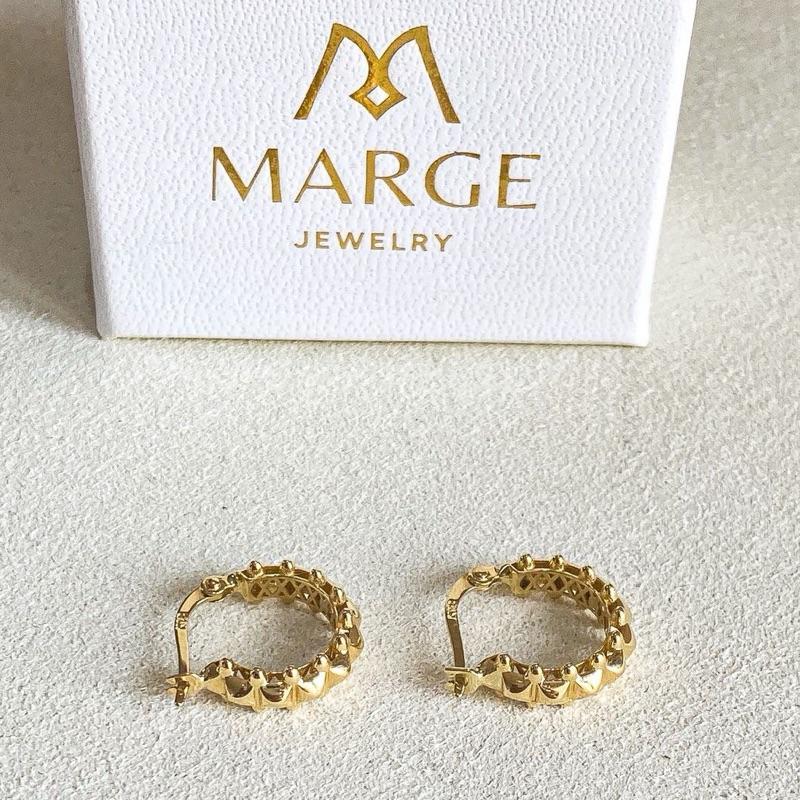 MGOLD ต่างหูห่วงทองคำญี่ปุ่น| ทองคำ 18K ญี่ปุ่น (สามารถนำไปจำนำได้)| ทองคำสีเหลือง