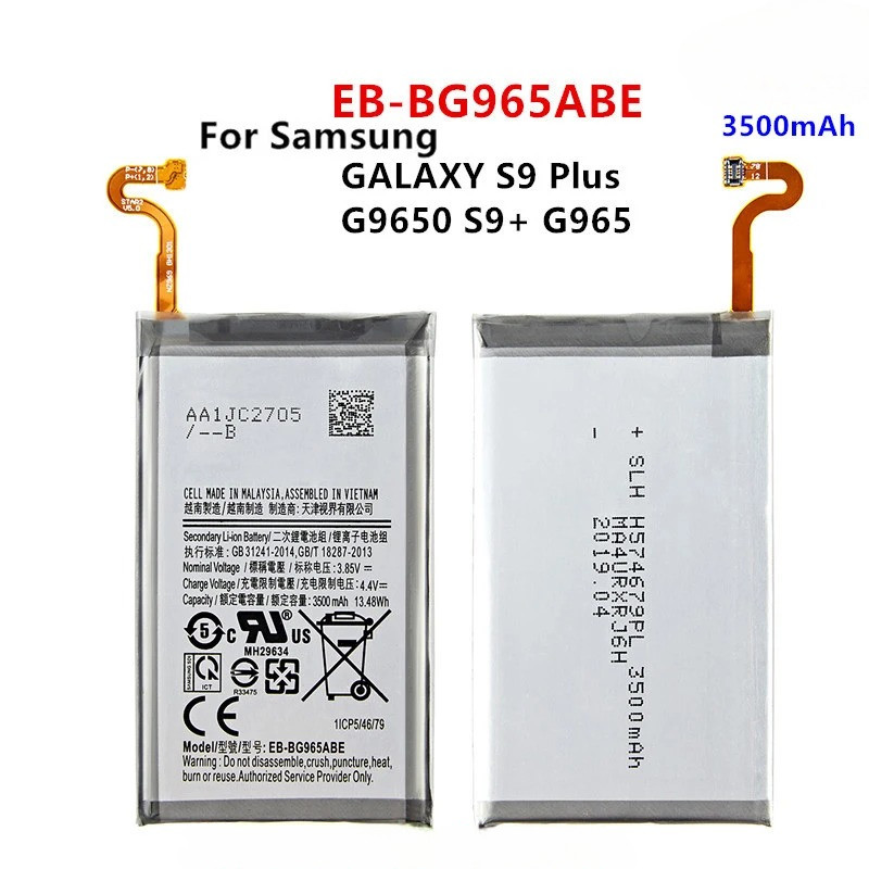 Brand New EB-BG965ABE 3500mAh Battery For Samsung Galaxy S9 Plus SM-G965F G965F/DS G965U G965W G9650